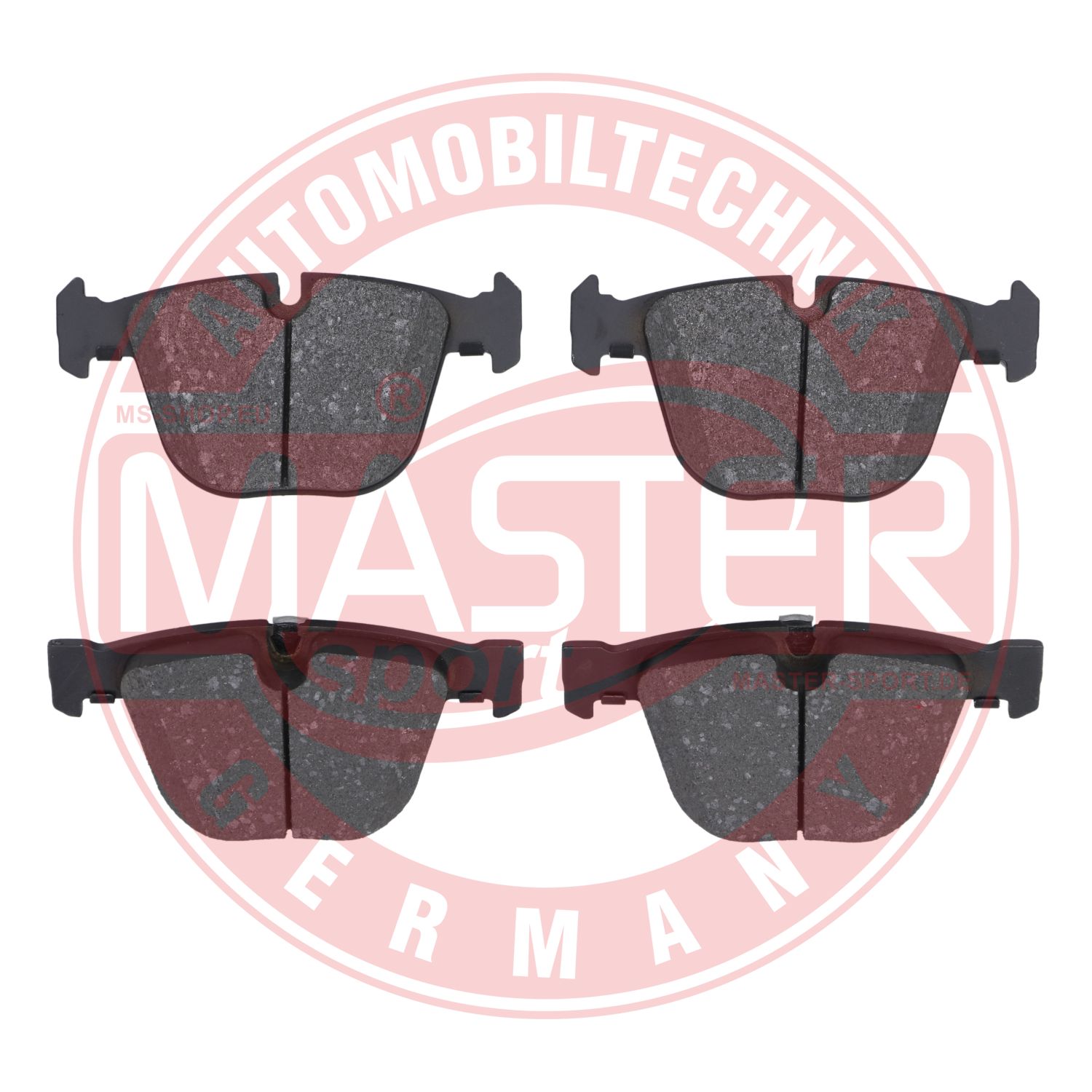 Brake Pad Set, disc brake (13046071692N-SET-MS)