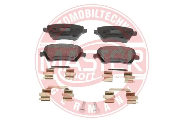Brake Pad Set, disc brake (13046027092N-SET-MS)