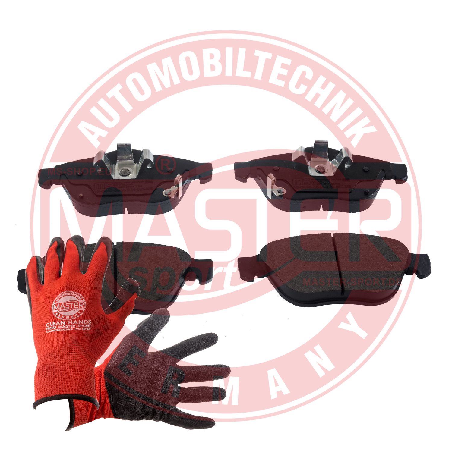 Brake Pad Set, disc brake (13046058442N-SET-MSP)