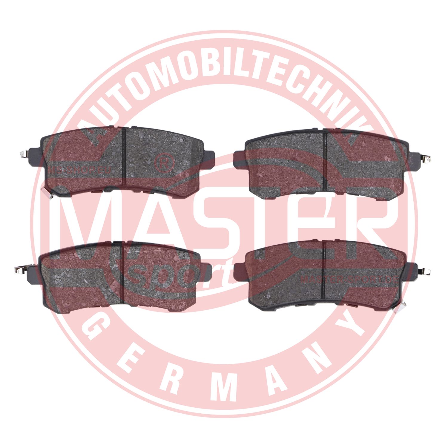 Brake Pad Set, disc brake (13046056722N-SET-MS)