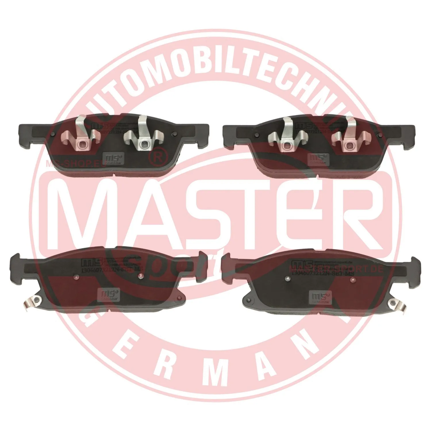 Brake Pad Set, disc brake (13046073212N-SET-MS)