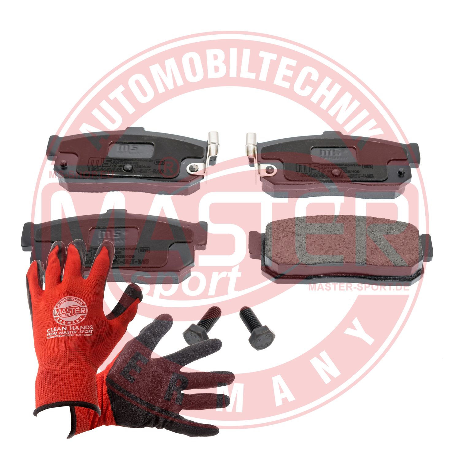 Brake Pad Set, disc brake (13046056262N-SET-MSP)