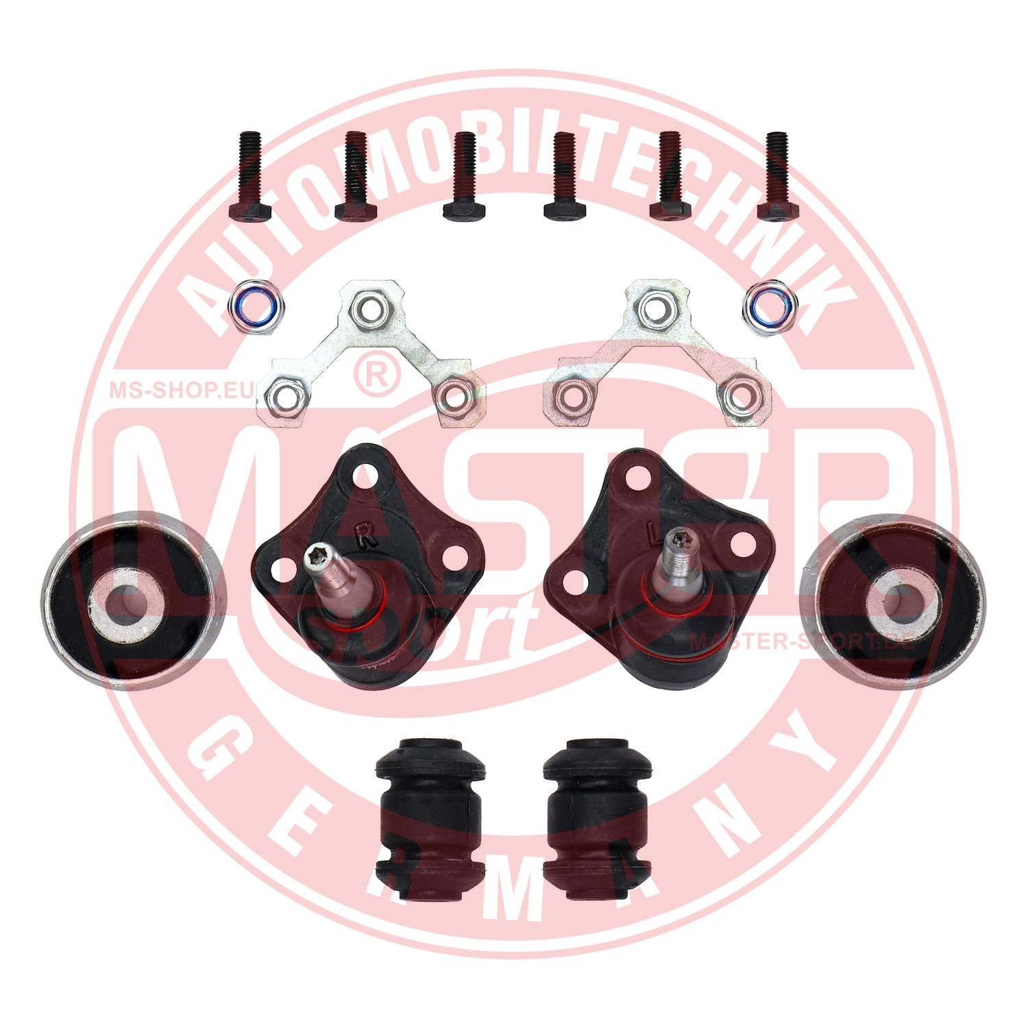 Control/Trailing Arm Kit, wheel suspension