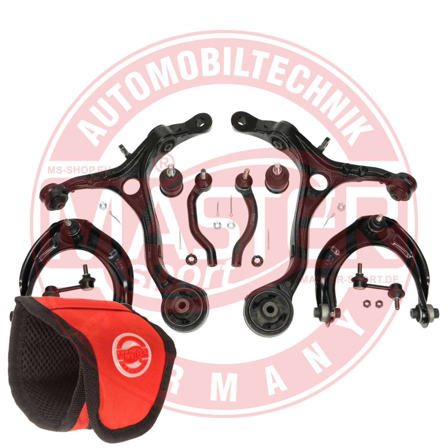 Control/Trailing Arm Kit, wheel suspension (36968-KIT-MSM)