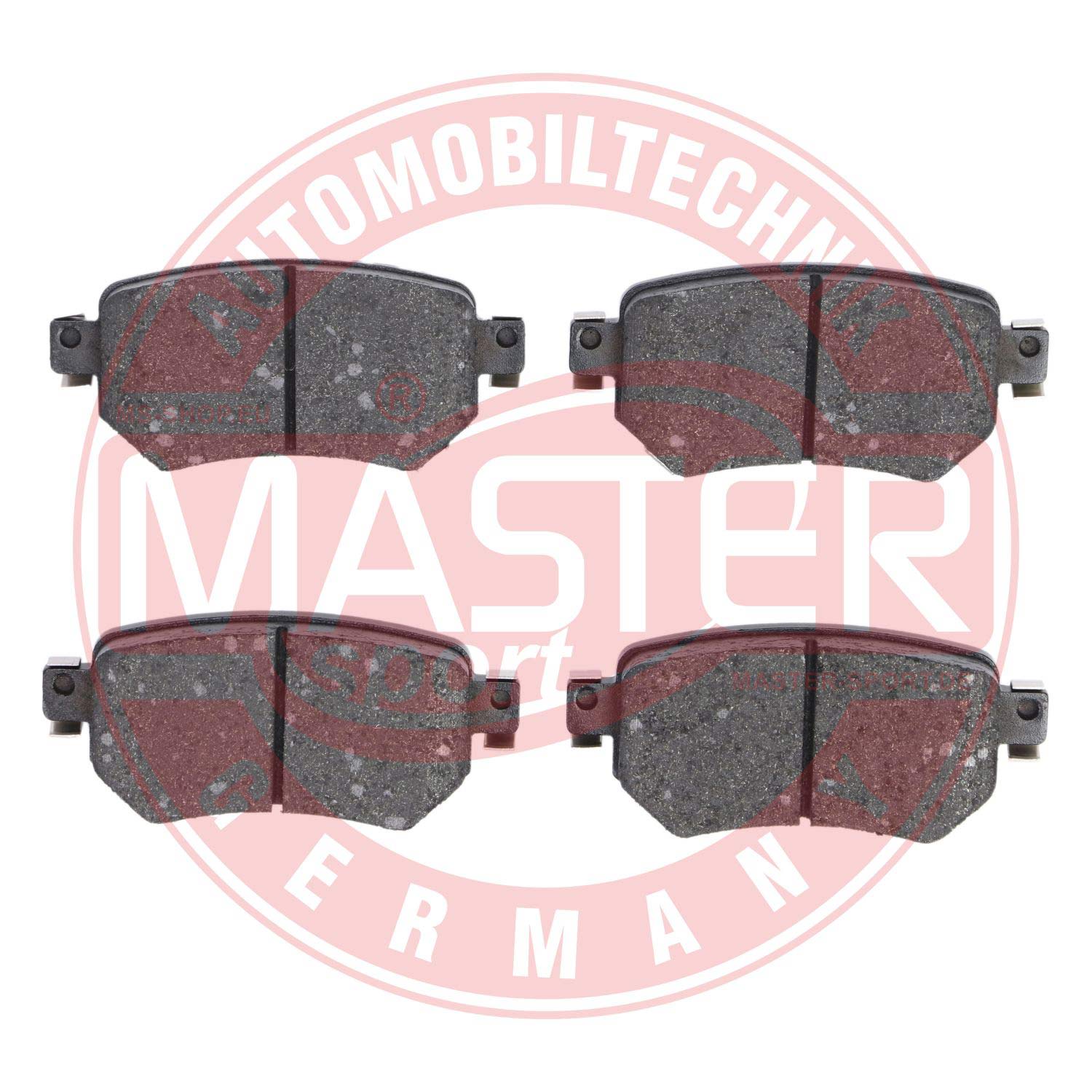 Brake Pad Set, disc brake (13046026282N-SET-MS)