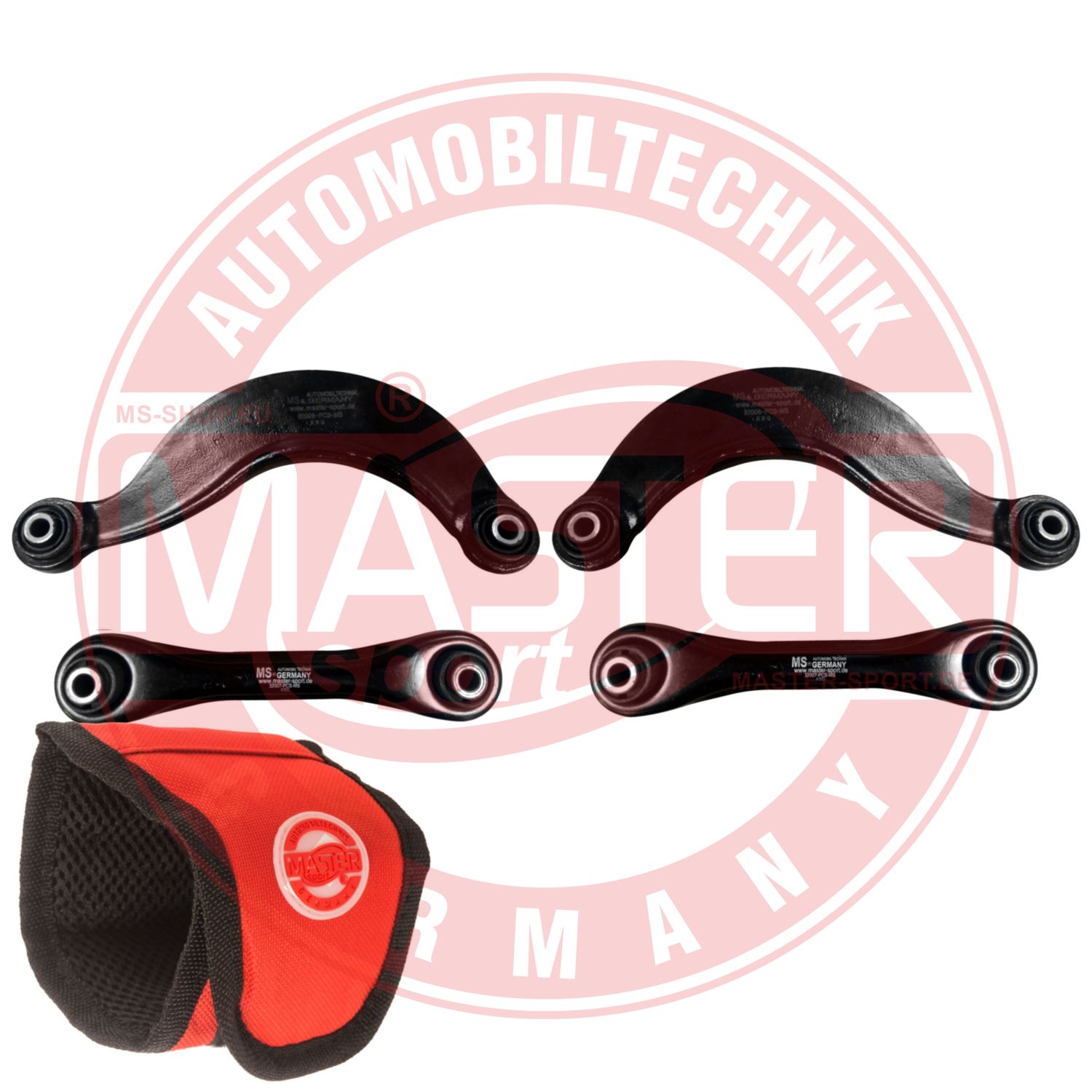 Control/Trailing Arm Kit, wheel suspension (36839-SET-MSM)