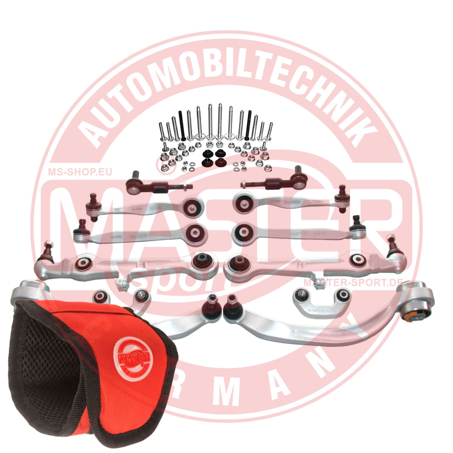 Control/Trailing Arm Kit, wheel suspension (36791-SET-MSM)