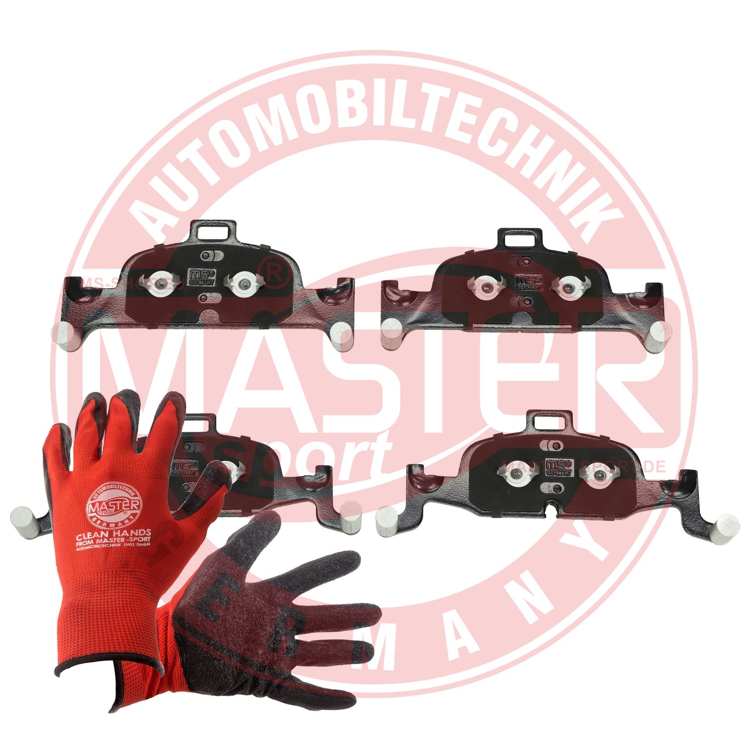 Brake Pad Set, disc brake (13046073292N-SET-MSP)