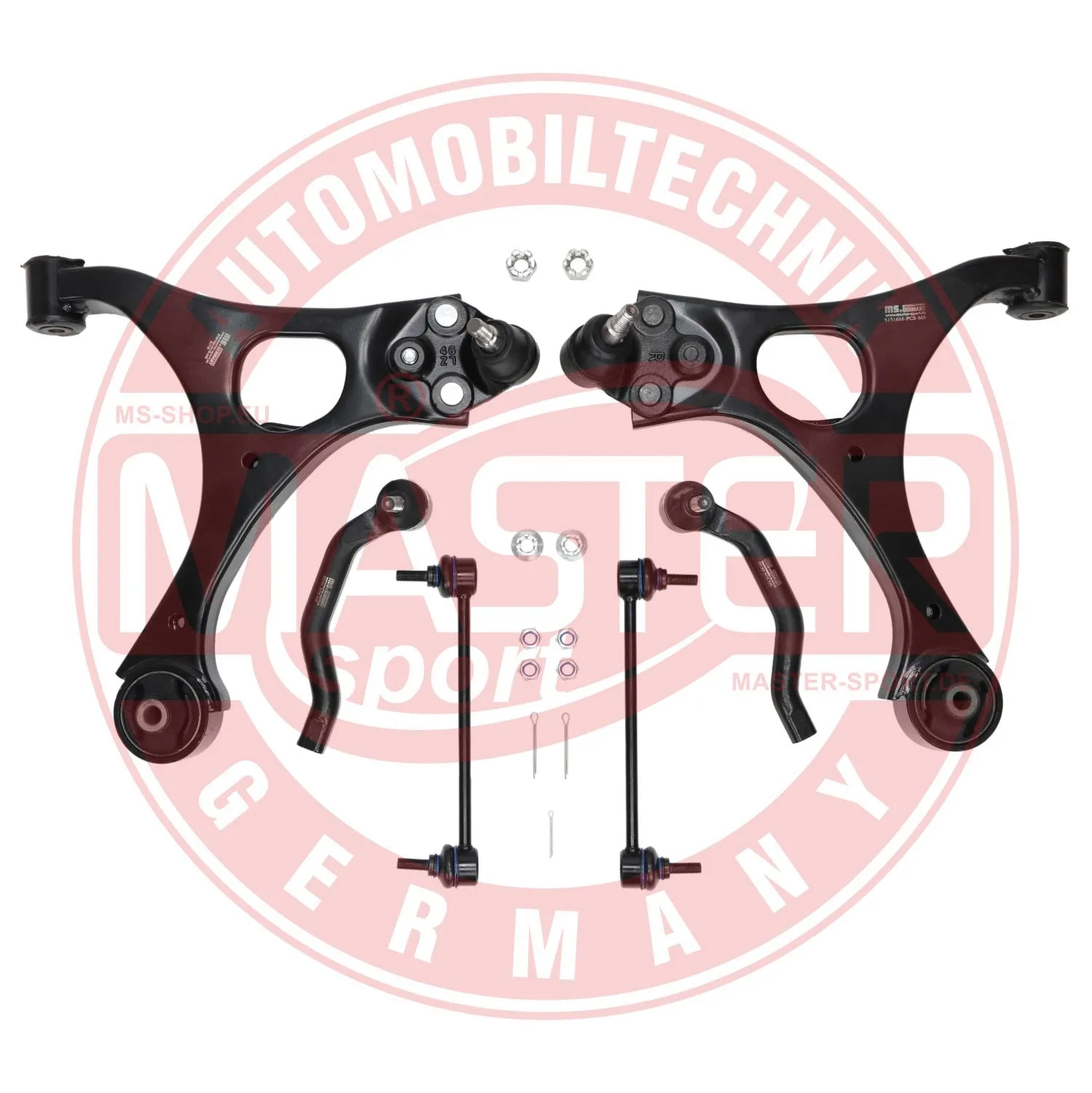 Control/Trailing Arm Kit, wheel suspension