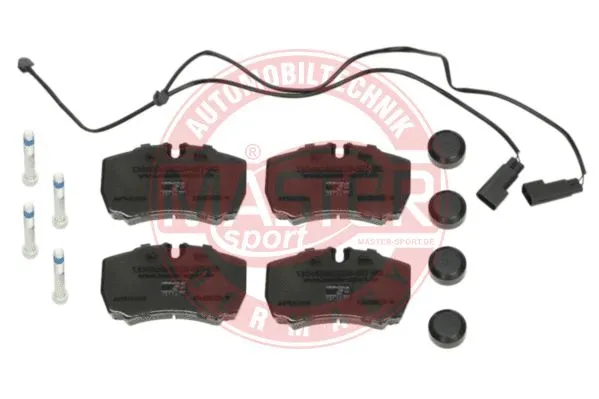 Brake Pad Set, disc brake (13046048622N-SET-MS)