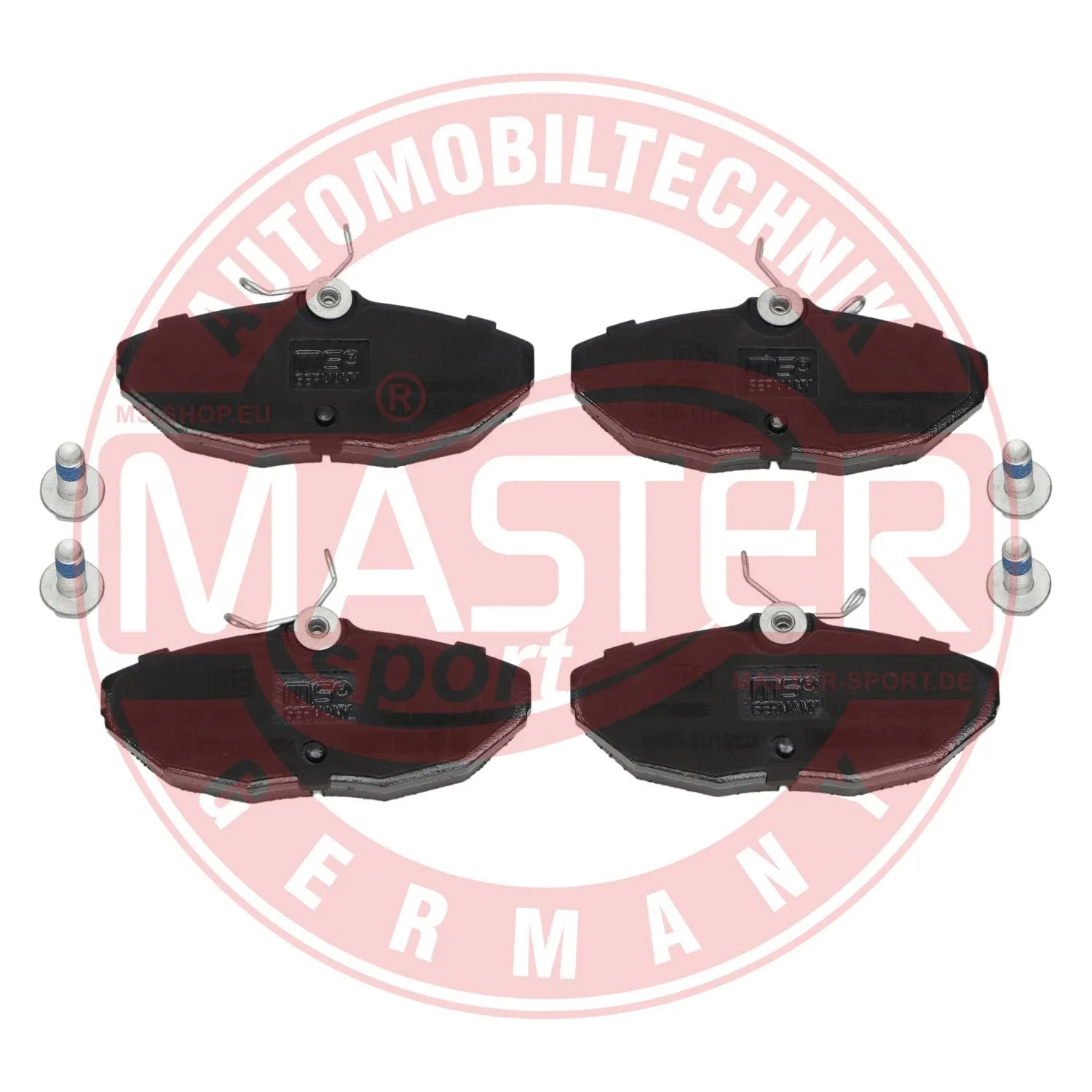 Brake Pad Set, disc brake (13046027302N-SET-MS)