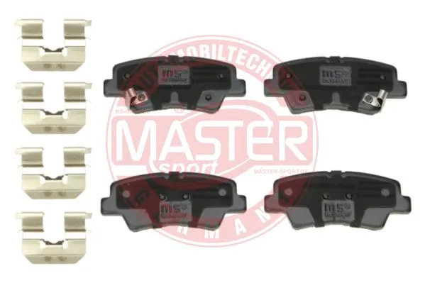 Brake Pad Set, disc brake (13046056502N-SET-MS)