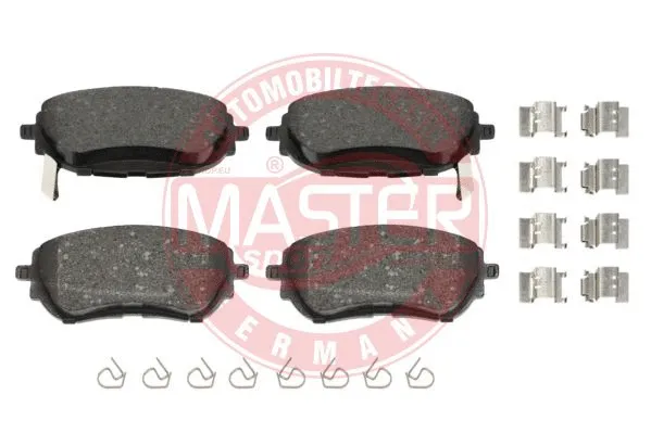 Brake Pad Set, disc brake (13046038682N-SET-MS)