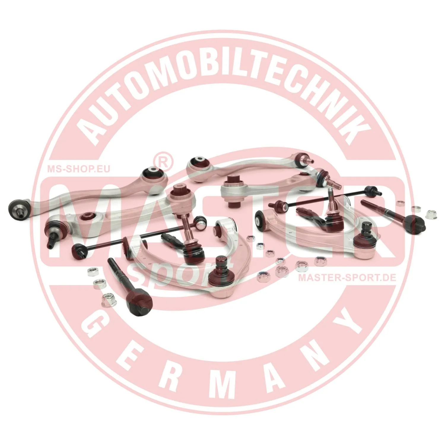 Control/Trailing Arm Kit, wheel suspension (36857/1-KIT-MS)