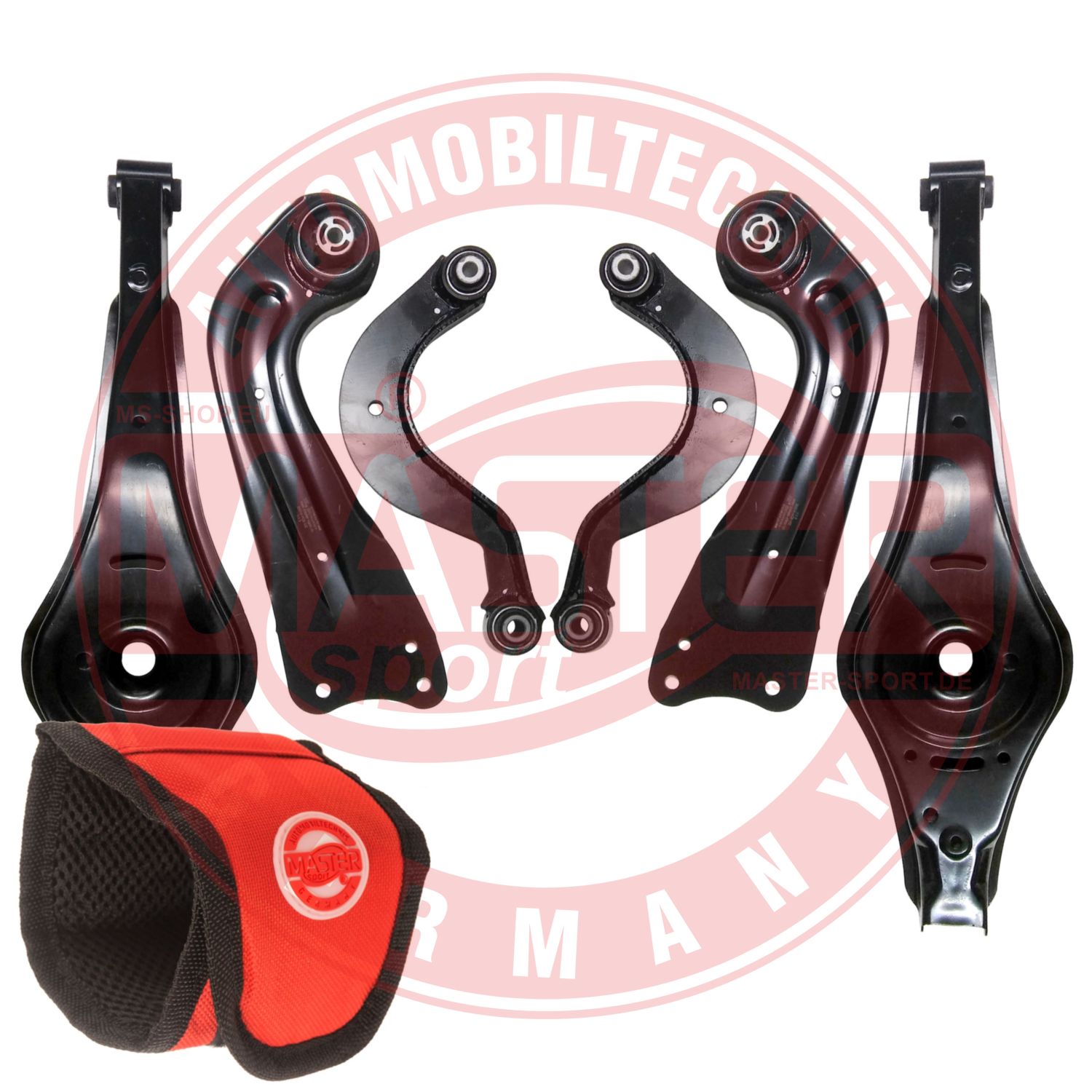 Control/Trailing Arm Kit, wheel suspension (36988/2-KIT-MSM)