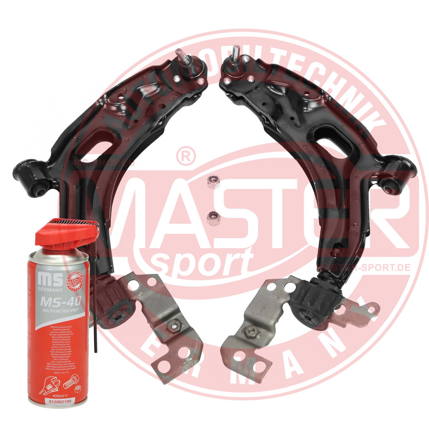 Control/Trailing Arm Kit, wheel suspension (37110-KIT-MSP)