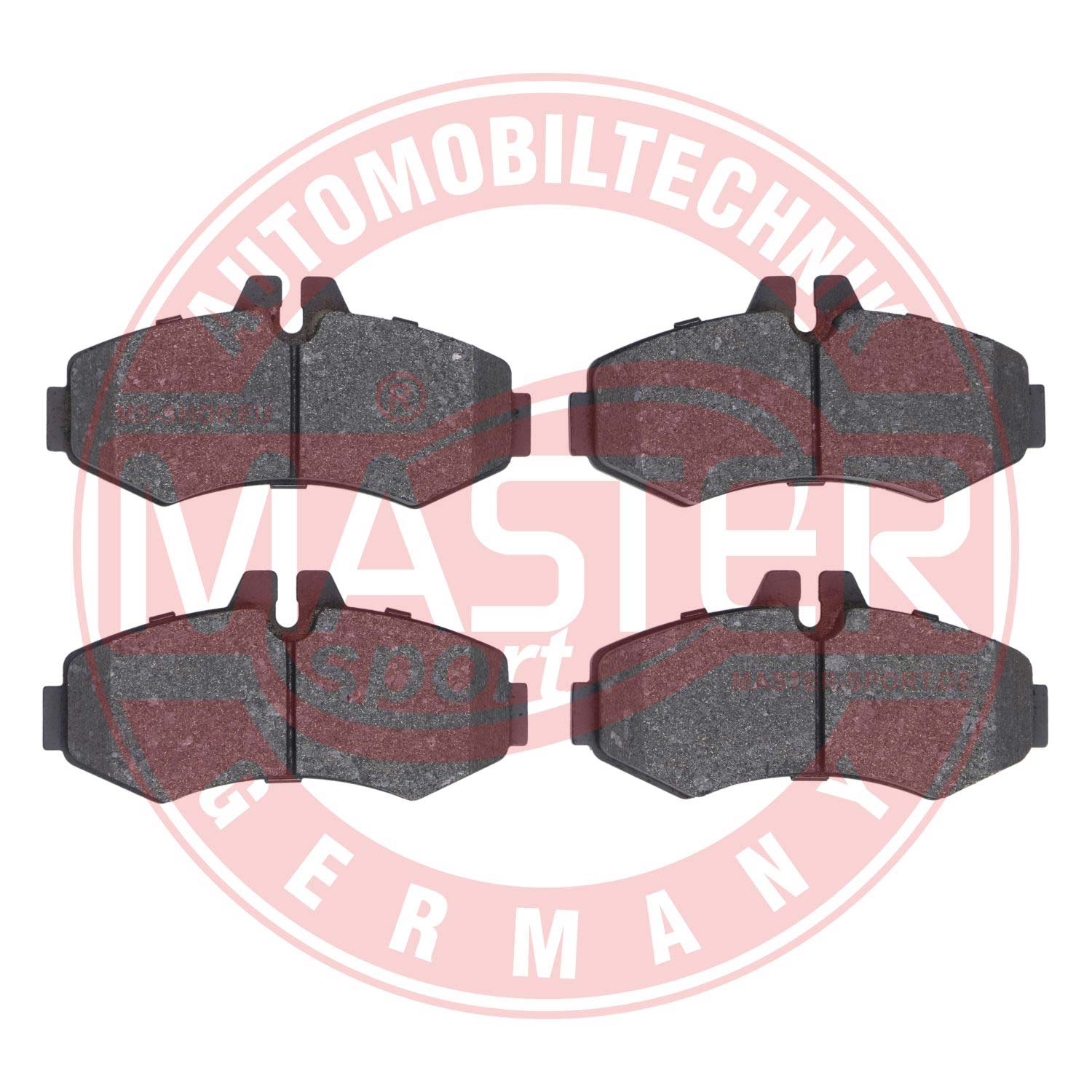 Brake Pad Set, disc brake (13046039802N-SET-MS)