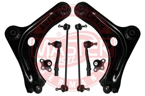 Control/Trailing Arm Kit, wheel suspension (36872-KIT-MS)
