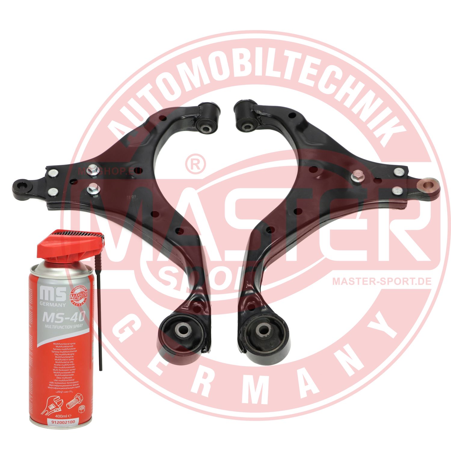 Control/Trailing Arm Kit, wheel suspension (36955/3-KIT-MSP)