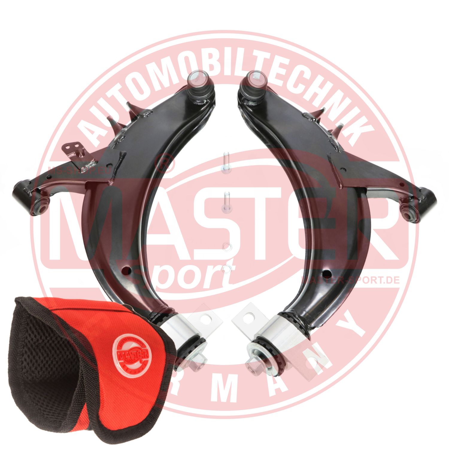Control/Trailing Arm Kit, wheel suspension (37124-KIT-MSM)