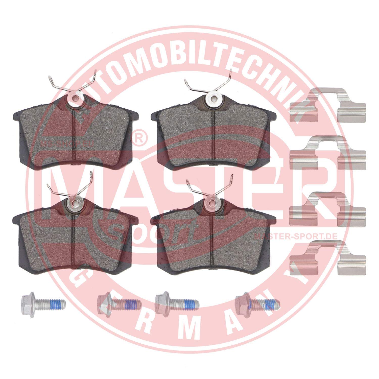 Brake Pad Set, disc brake (13046028942T-SET-MS)