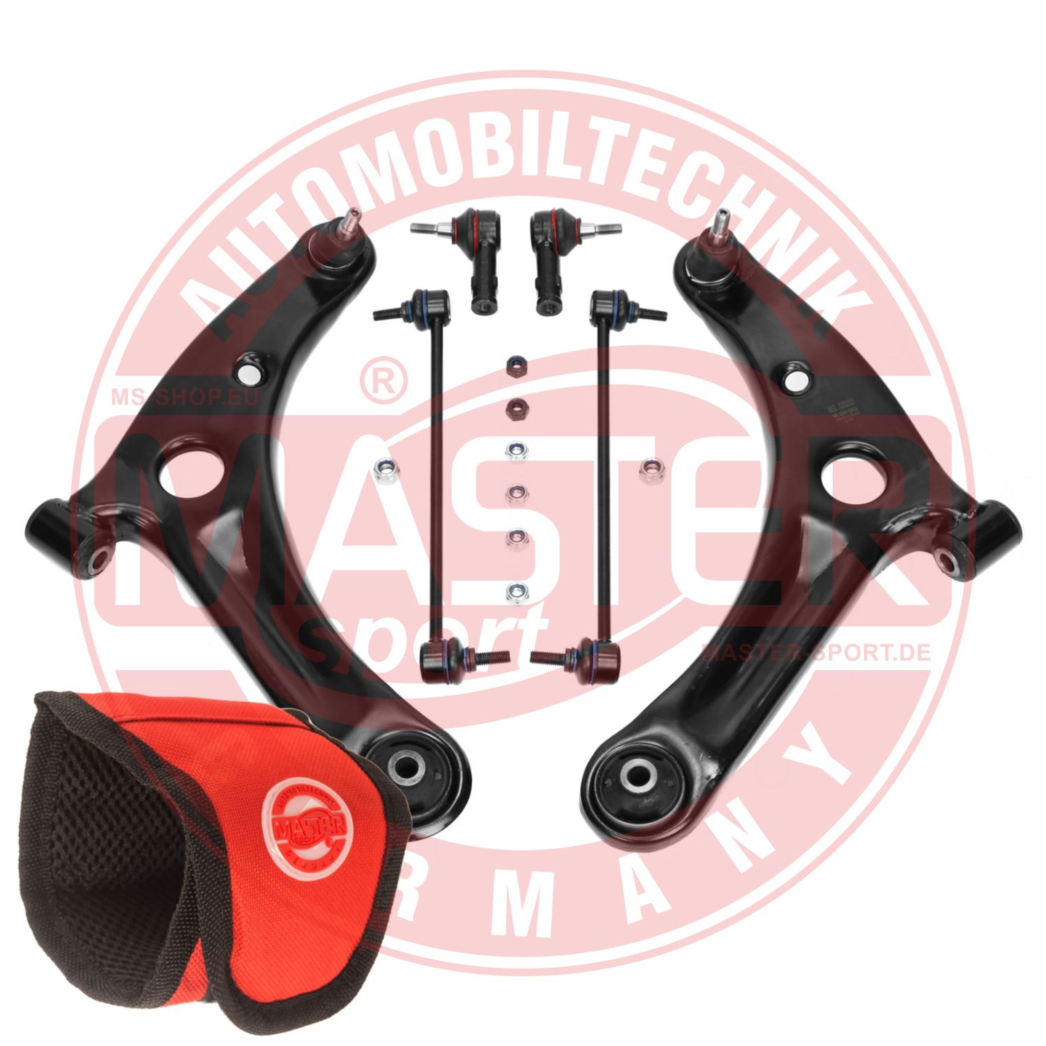 Control/Trailing Arm Kit, wheel suspension (36909-KIT-MSM)