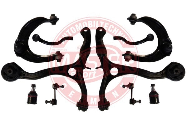 Control/Trailing Arm Kit, wheel suspension (36968-KIT-MS)
