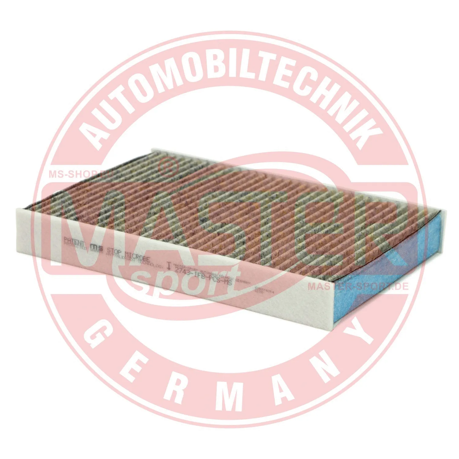 Filter, cabin air (2743-IFB-PCS-MS)