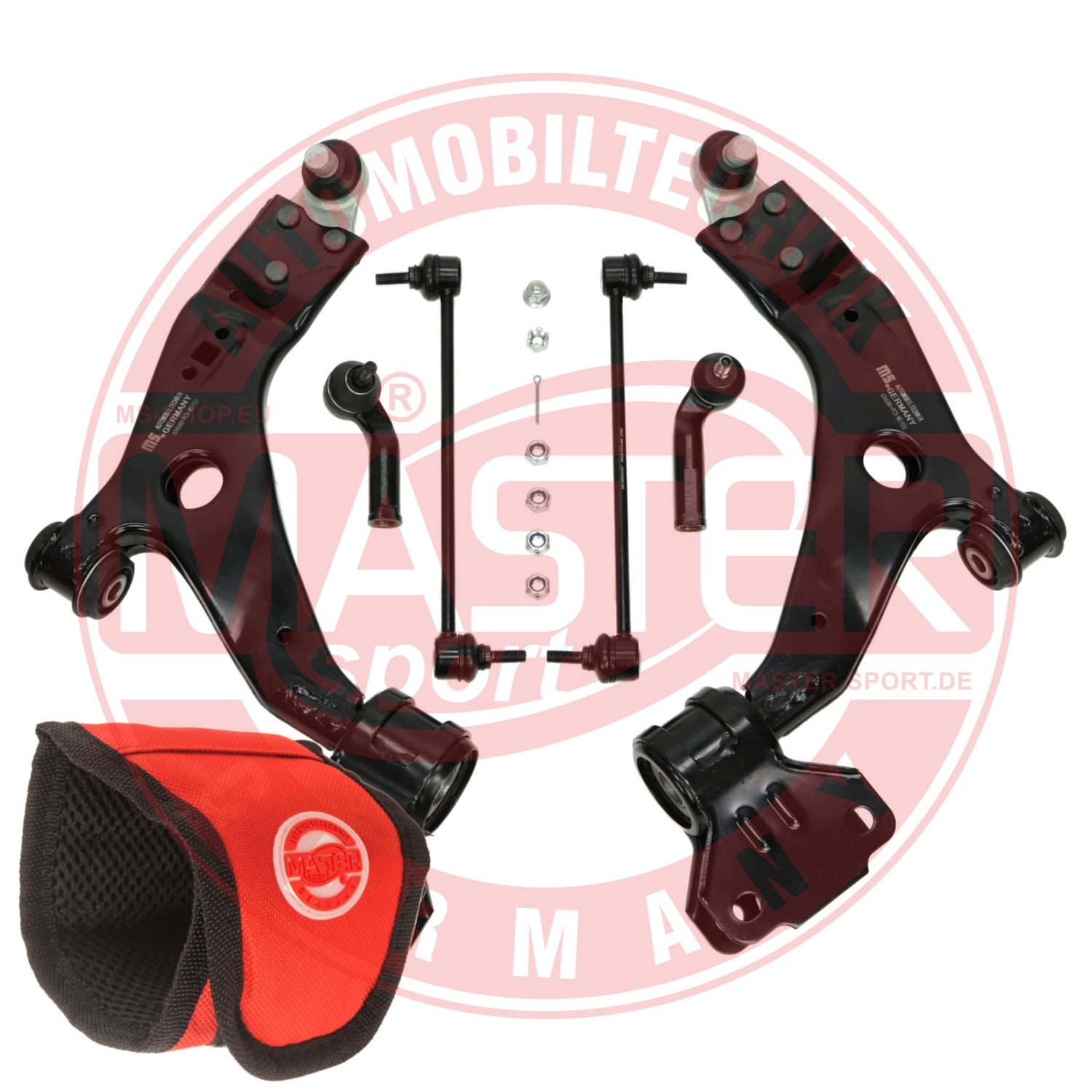 Control/Trailing Arm Kit, wheel suspension (36973-KIT-MSM)