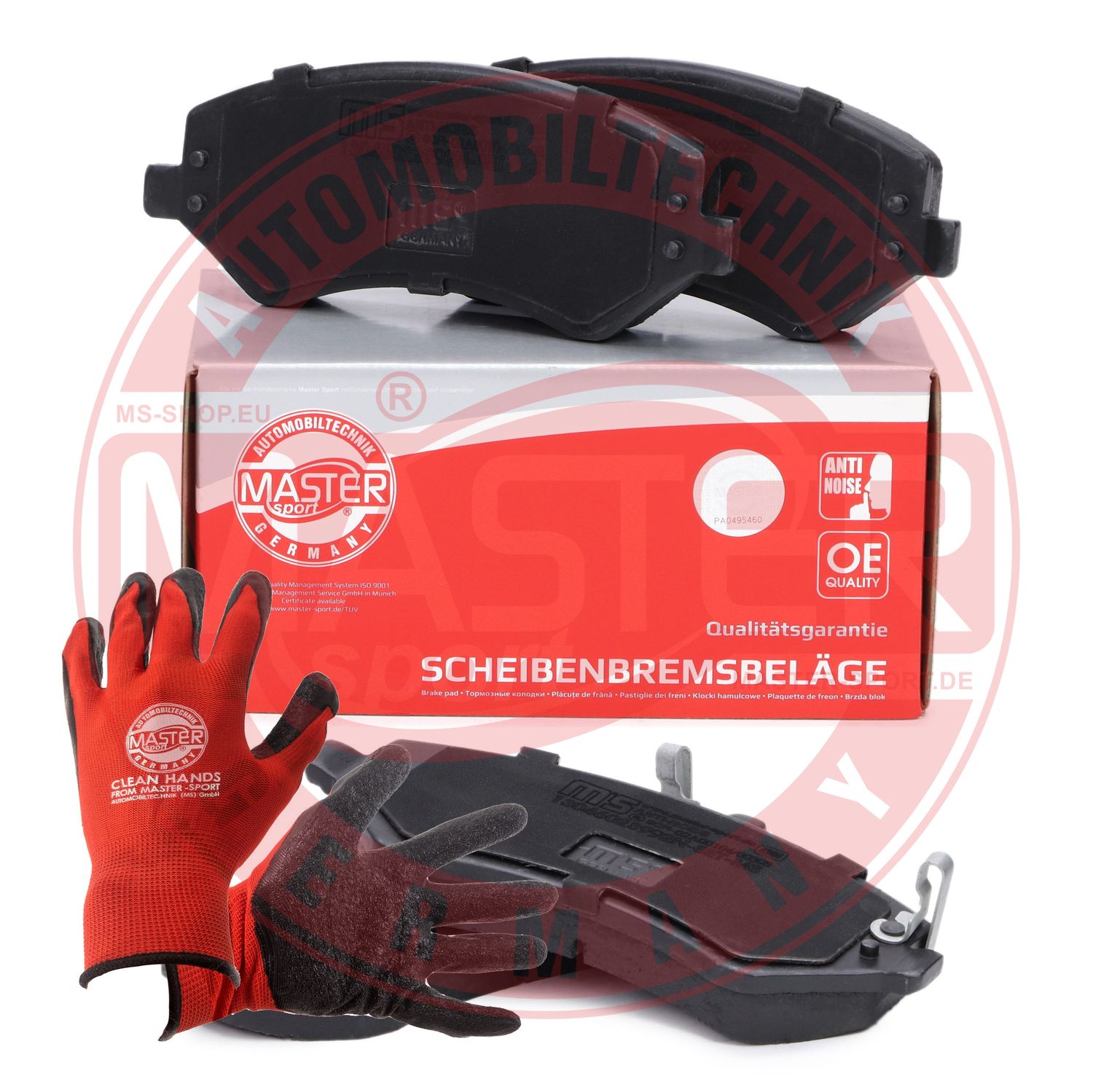 Brake Pad Set, disc brake (13046028992N-SET-MSP)