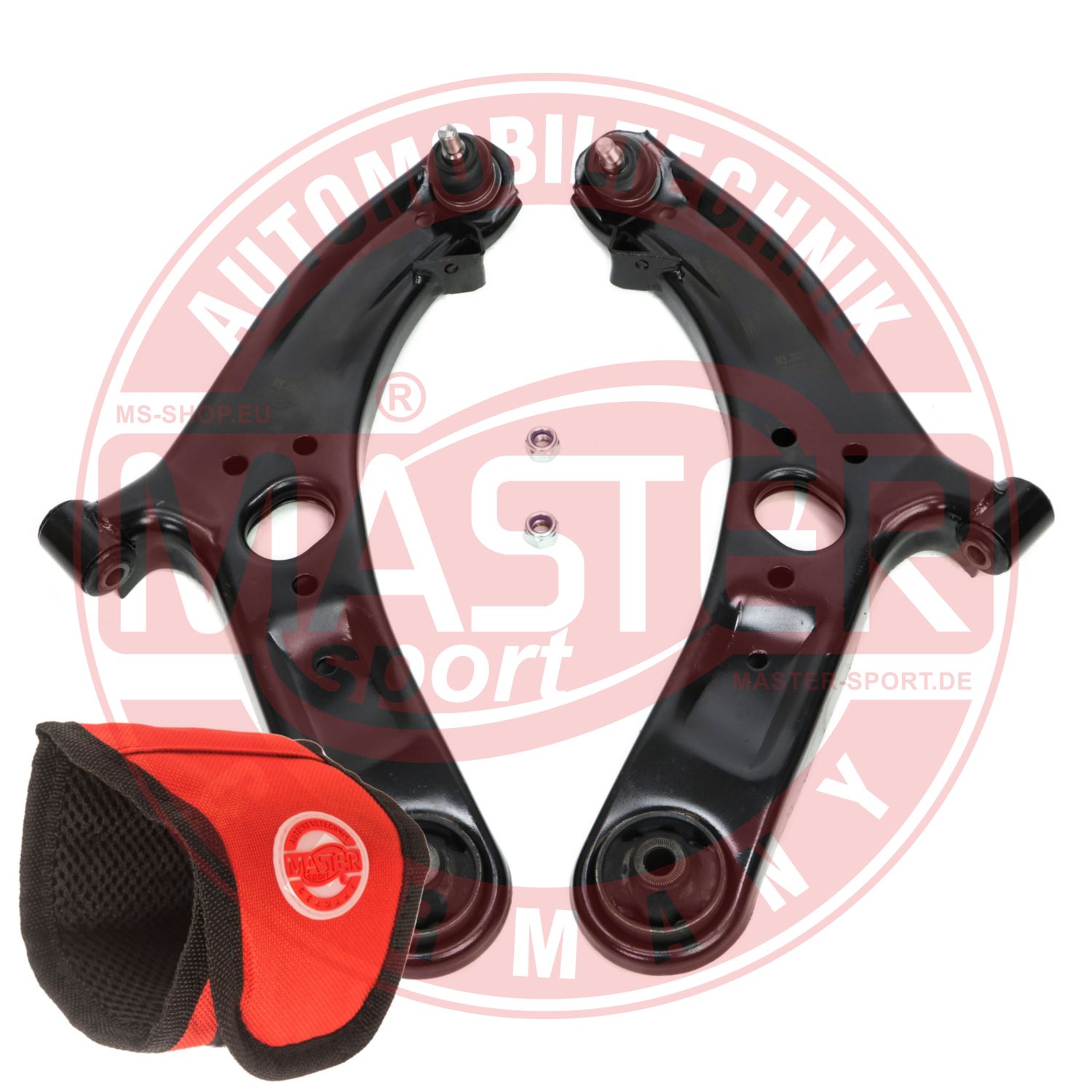Control/Trailing Arm Kit, wheel suspension (37095-KIT-MSM)