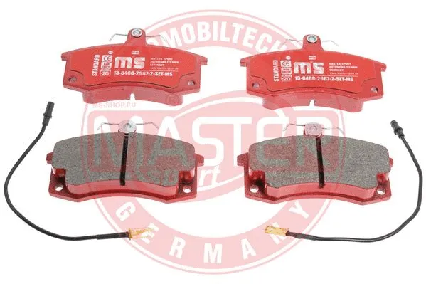 Brake Pad Set, disc brake (13046029672-SET-MS)