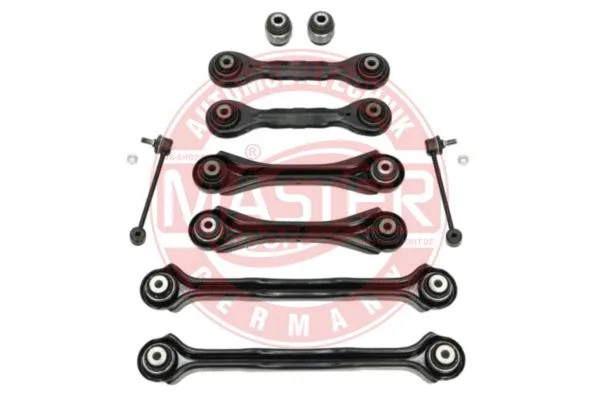 Control/Trailing Arm Kit, wheel suspension (36827/1-SET-MS)