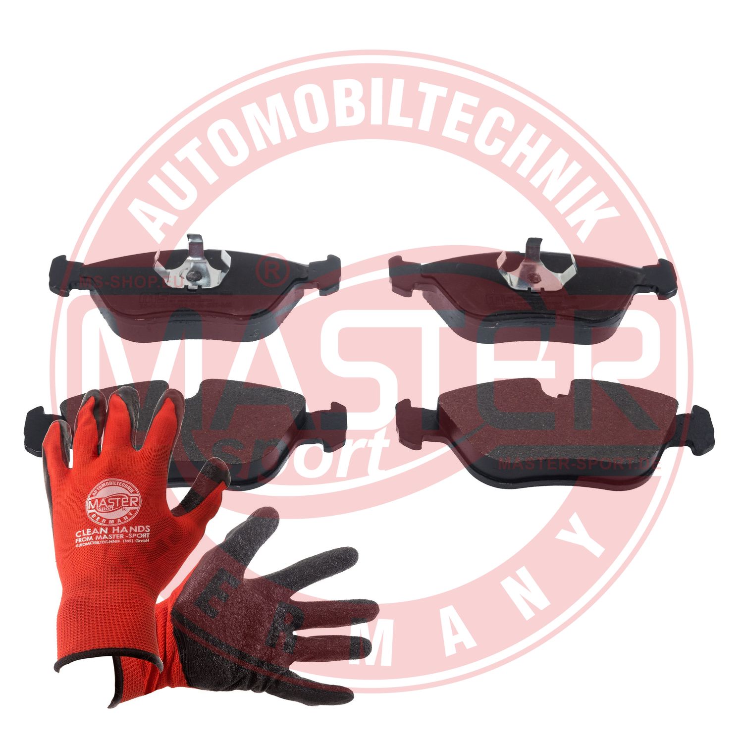 Brake Pad Set, disc brake (13046070532N-SET-MSP)