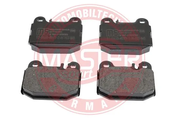 Brake Pad Set, disc brake (13046049772N-SET-MS)