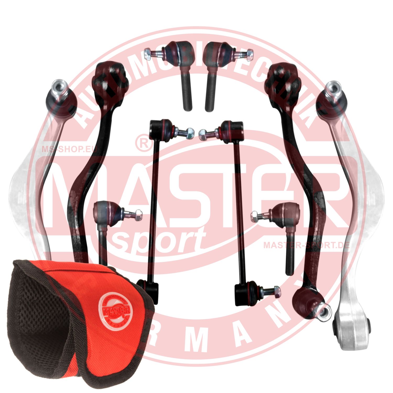 Control/Trailing Arm Kit, wheel suspension (36994-KIT-MSM)