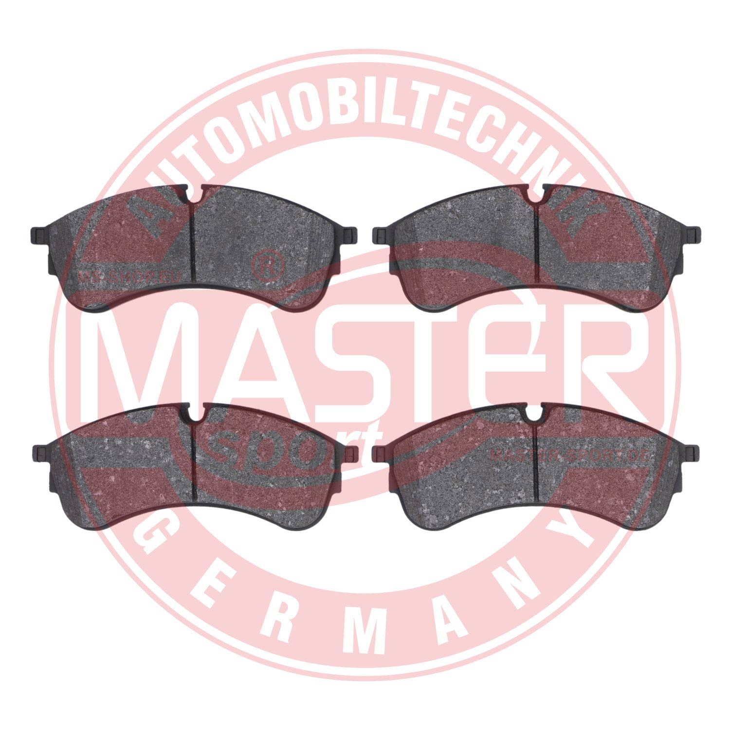 Brake Pad Set, disc brake (13046118472N-SET-MS)