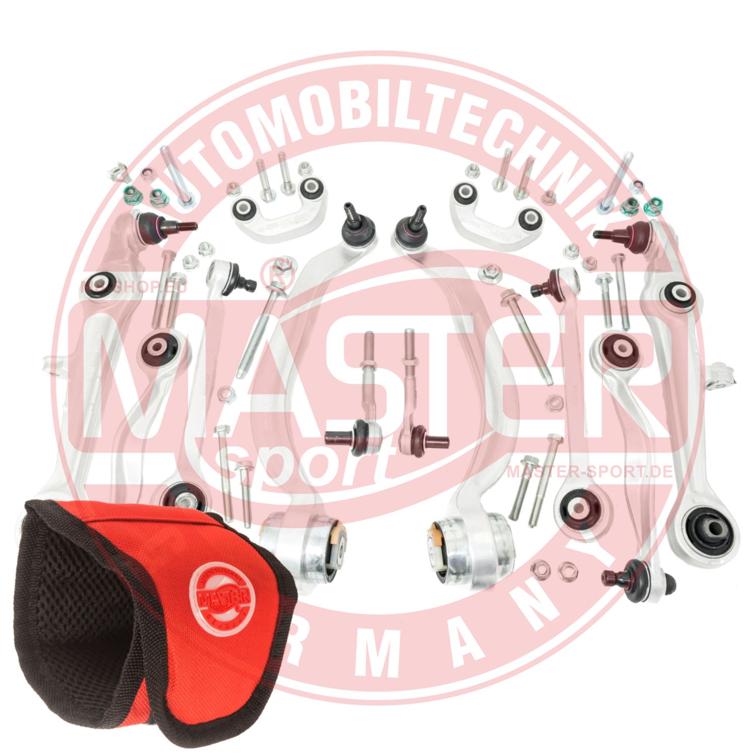 Control/Trailing Arm Kit, wheel suspension (36849-KIT-MSM)