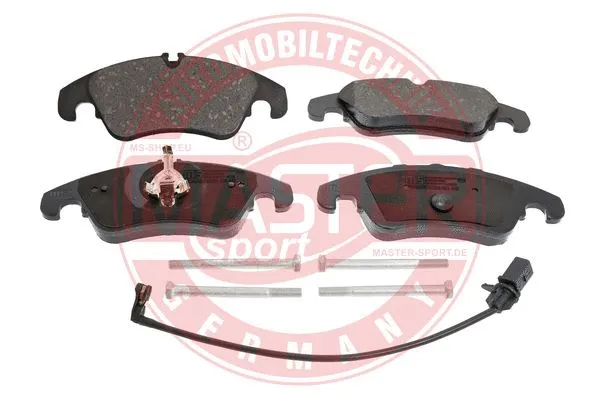 Brake Pad Set, disc brake (13046027652N-SET-MS)