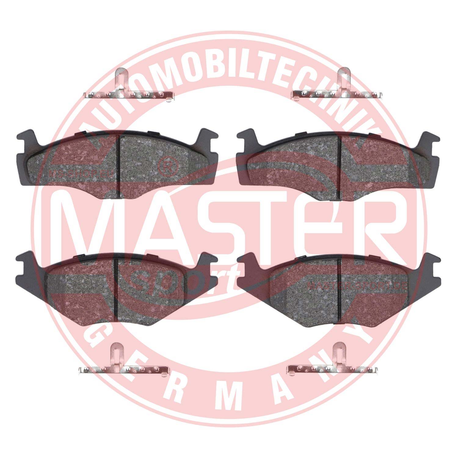 Brake Pad Set, disc brake (13046070592N-SET-MS)