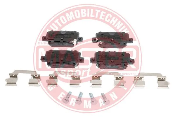 Brake Pad Set, disc brake (13046057572N-SET-MS)