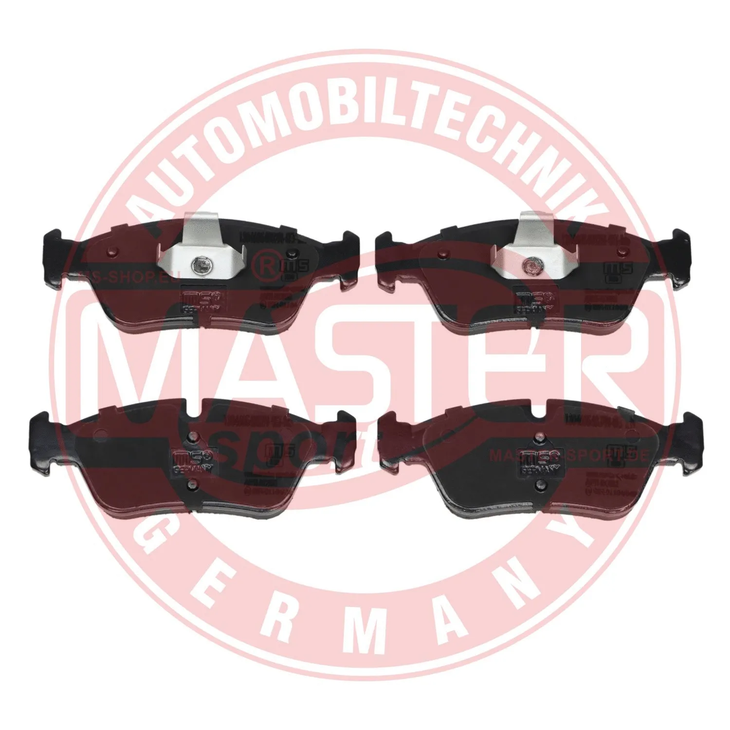 Brake Pad Set, disc brake (13046054052N-SET-MS)