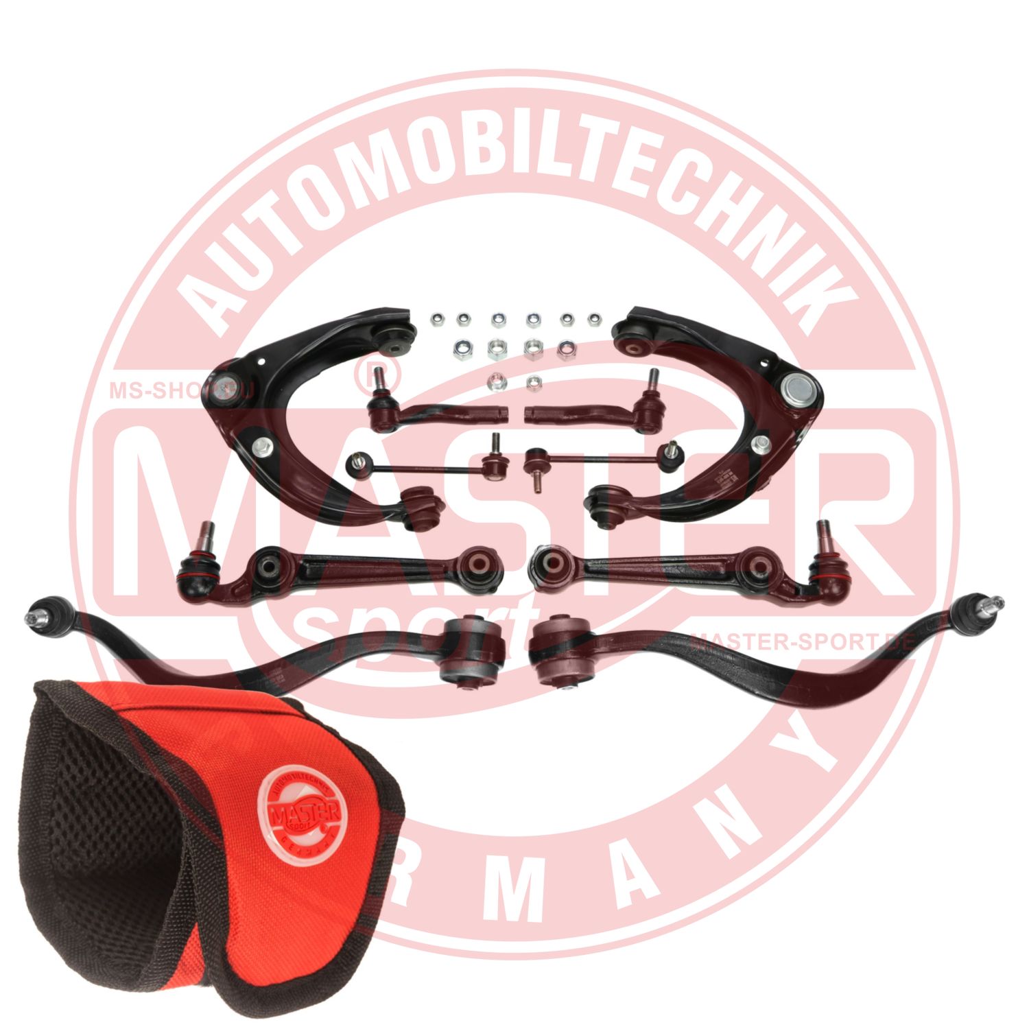 Control/Trailing Arm Kit, wheel suspension (37002-KIT-MSM)