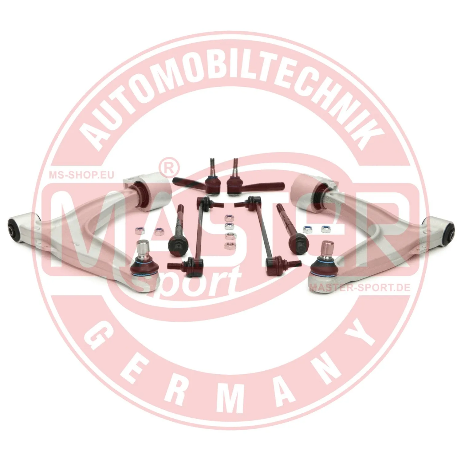 Control/Trailing Arm Kit, wheel suspension (36997/2-KIT-MS)