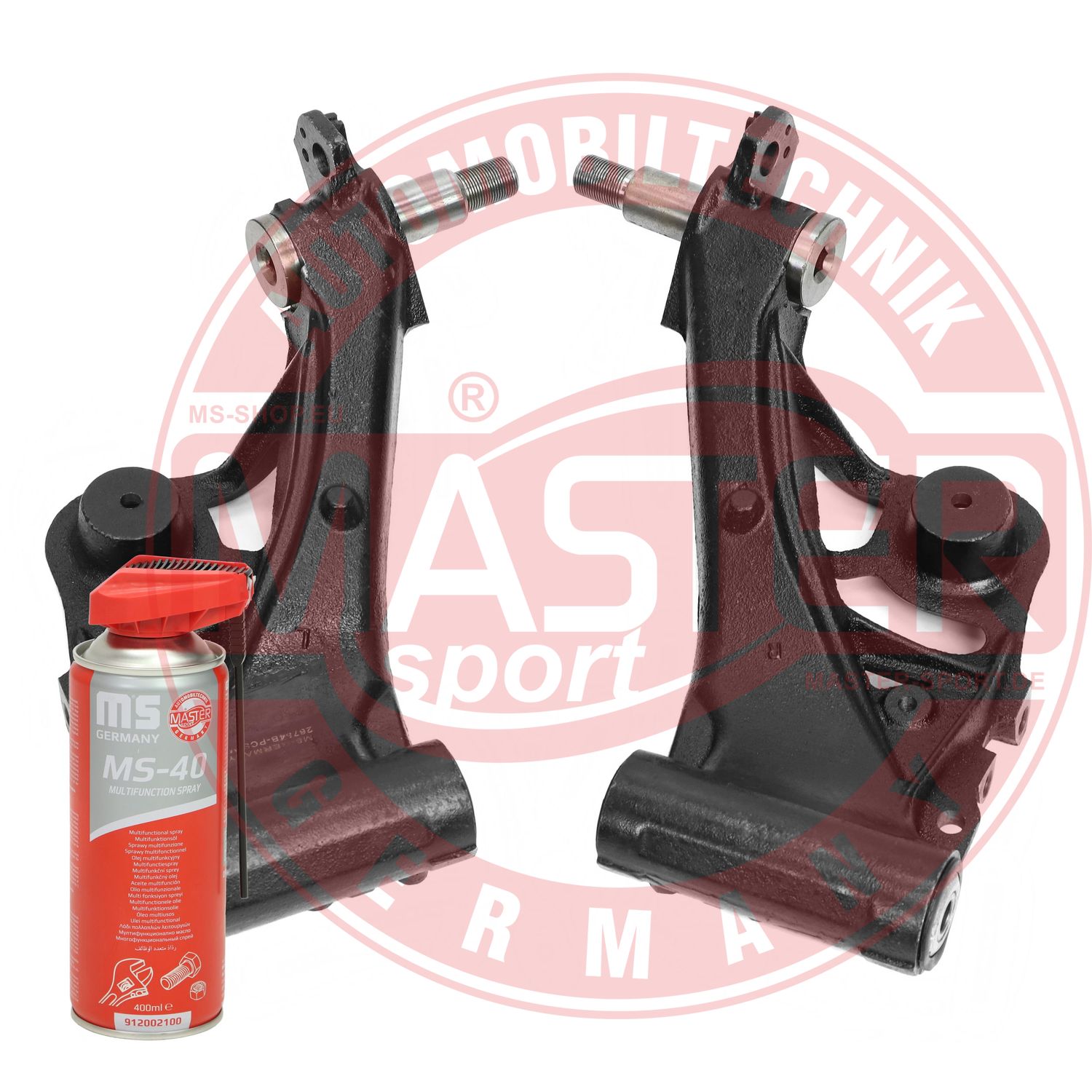 Control/Trailing Arm Kit, wheel suspension (37034-KIT-MSP)