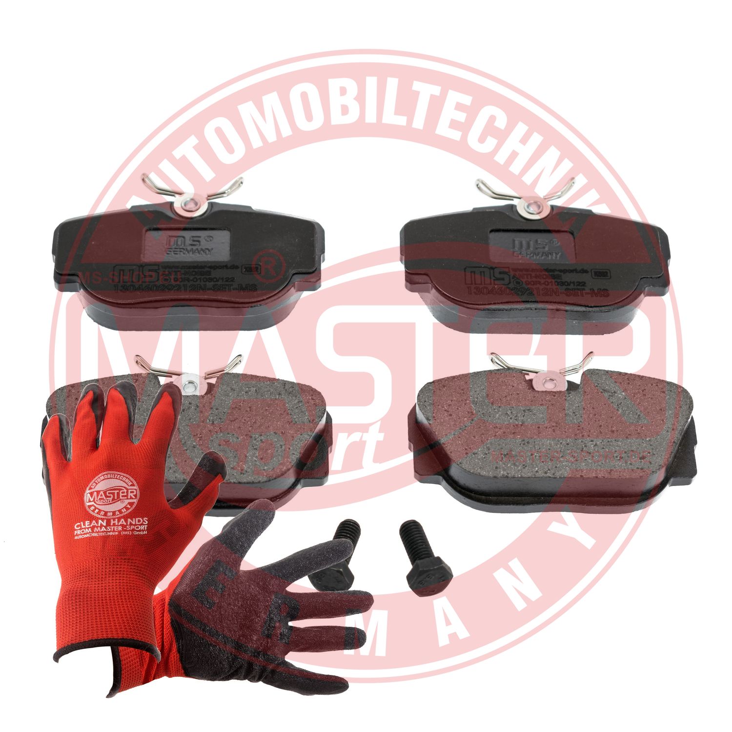 Brake Pad Set, disc brake (13046029212N-SET-MSP)
