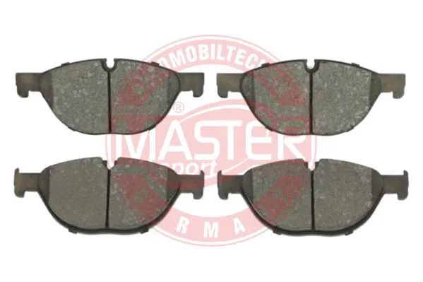 Brake Pad Set, disc brake (13046072672N-SET-MS)