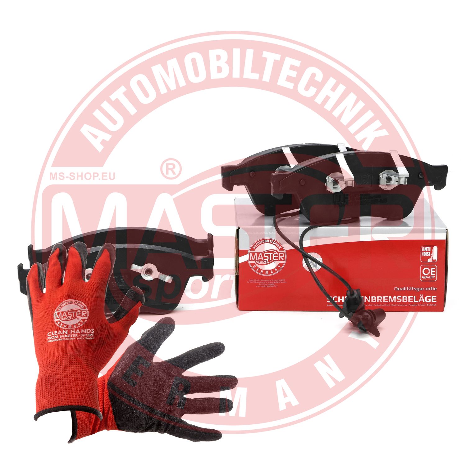Brake Pad Set, disc brake (13046071822N-SET-MSP)