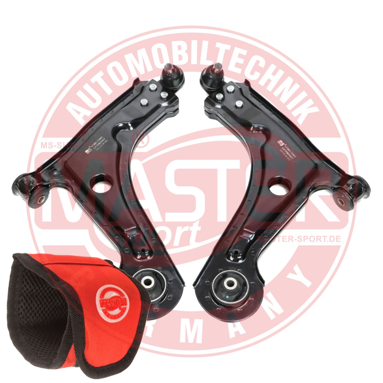 Control/Trailing Arm Kit, wheel suspension (37097-KIT-MSM)