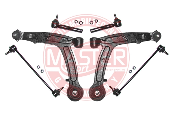 Control/Trailing Arm Kit, wheel suspension (36810-SET-MS)